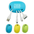 Crab Shaped 3 In 1 Multiple Data Cable